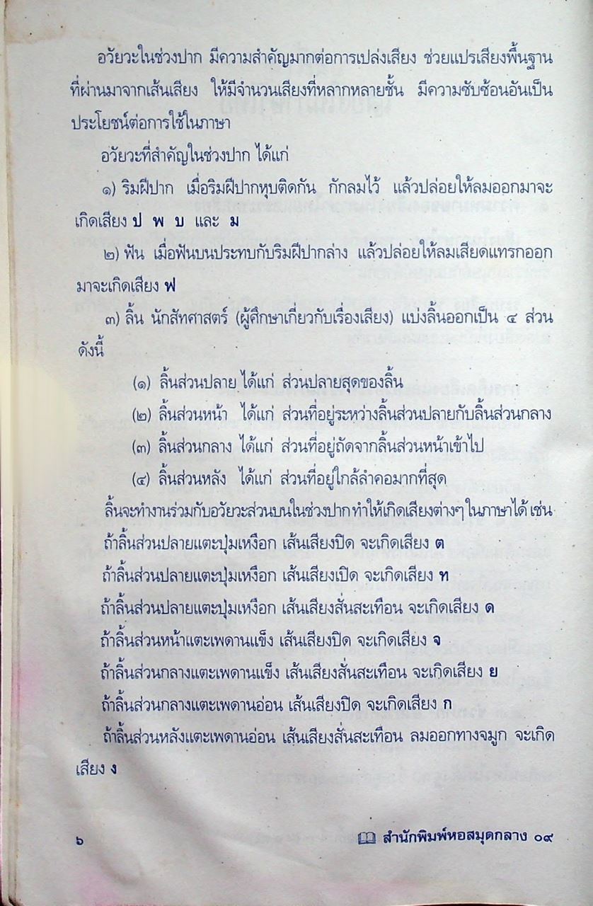 สรุปหลักการใช้ภาษาไทย ระดับมัธยมศึกษาตอนต้น ช่วงชั้นที่ ๓ ม.๑-๓