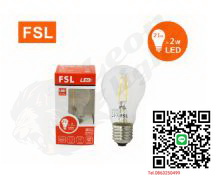 G-1-หลอดไส้เอดิสัน ขั้ว E27 FSL-A55-2W