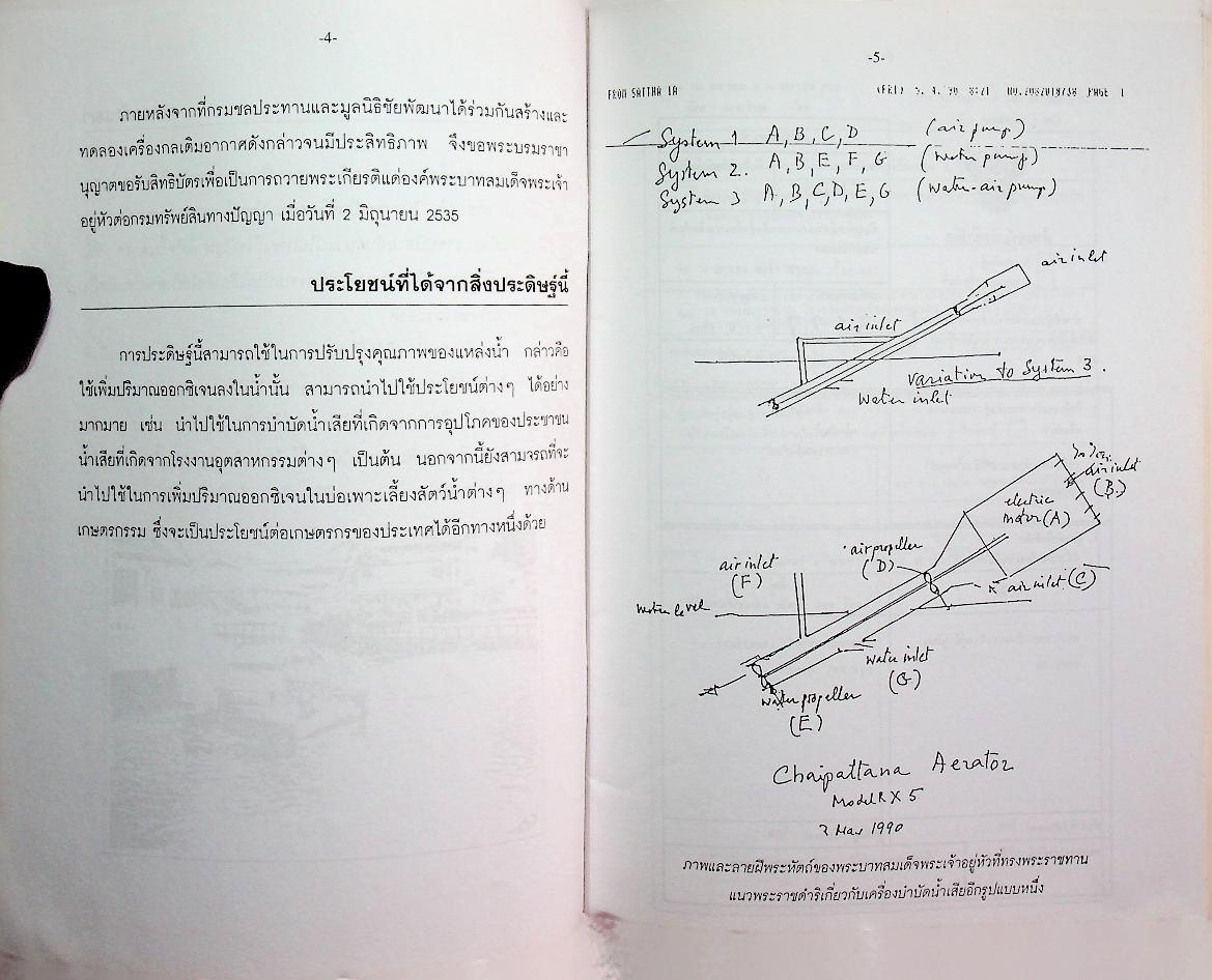 ในหลวงกับการประดิษฐ์