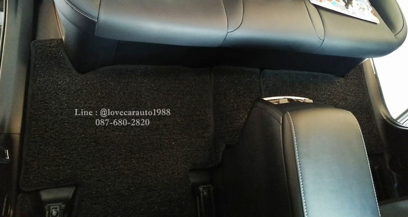 พรมดักฝุ่นปูพื้นรถยนต์ Lexus เลกซัส NX300 ไวนิลสีดำ