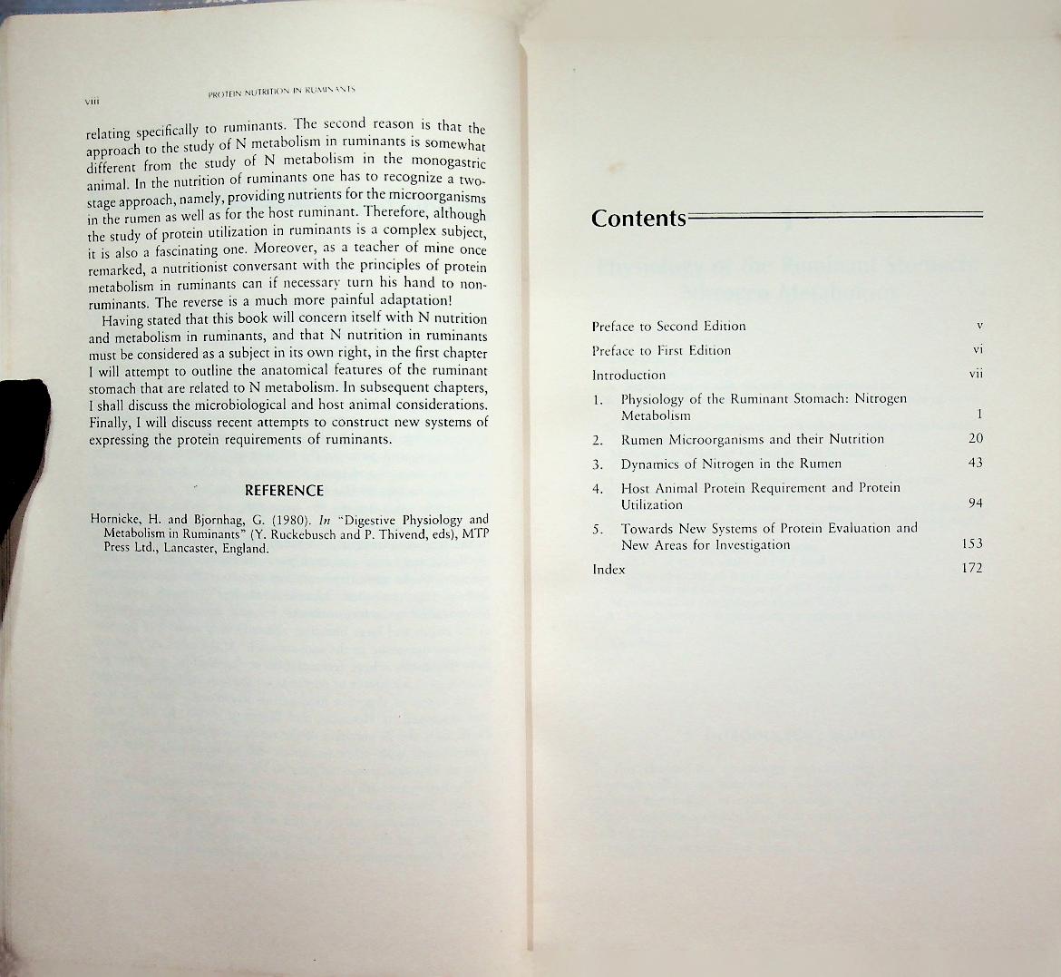 Protein Nutrition in Ruminants