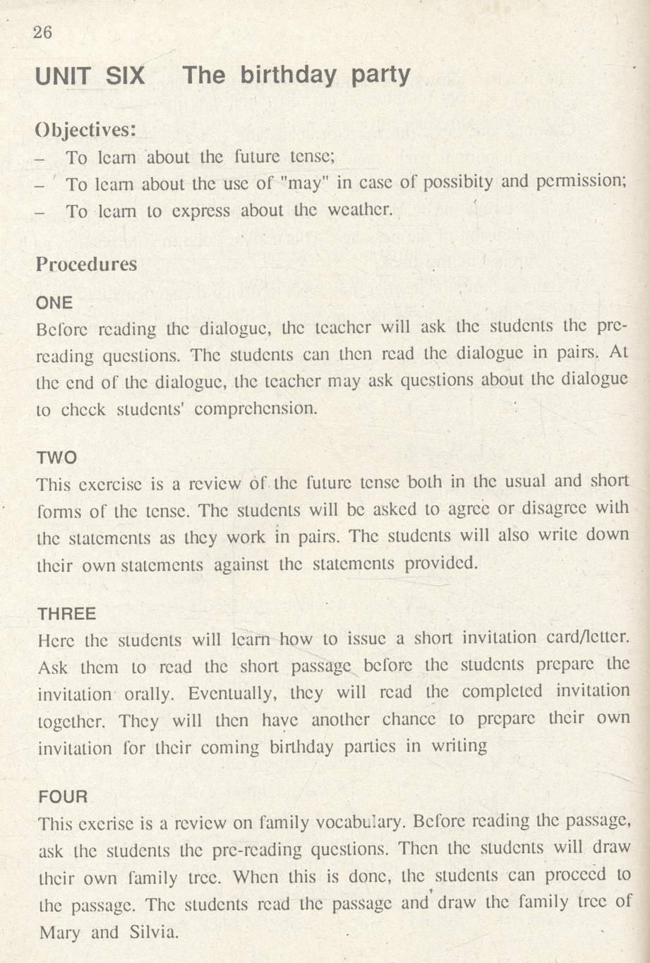คู่มือครูภาษาอังกฤษ รายวิชา อ 023 - อ 024 เสริมทักษะ 3-4 PERFECT! 2 ระดับชั้นมัธยมศึกษาปีที่ 2 (ม.2)
