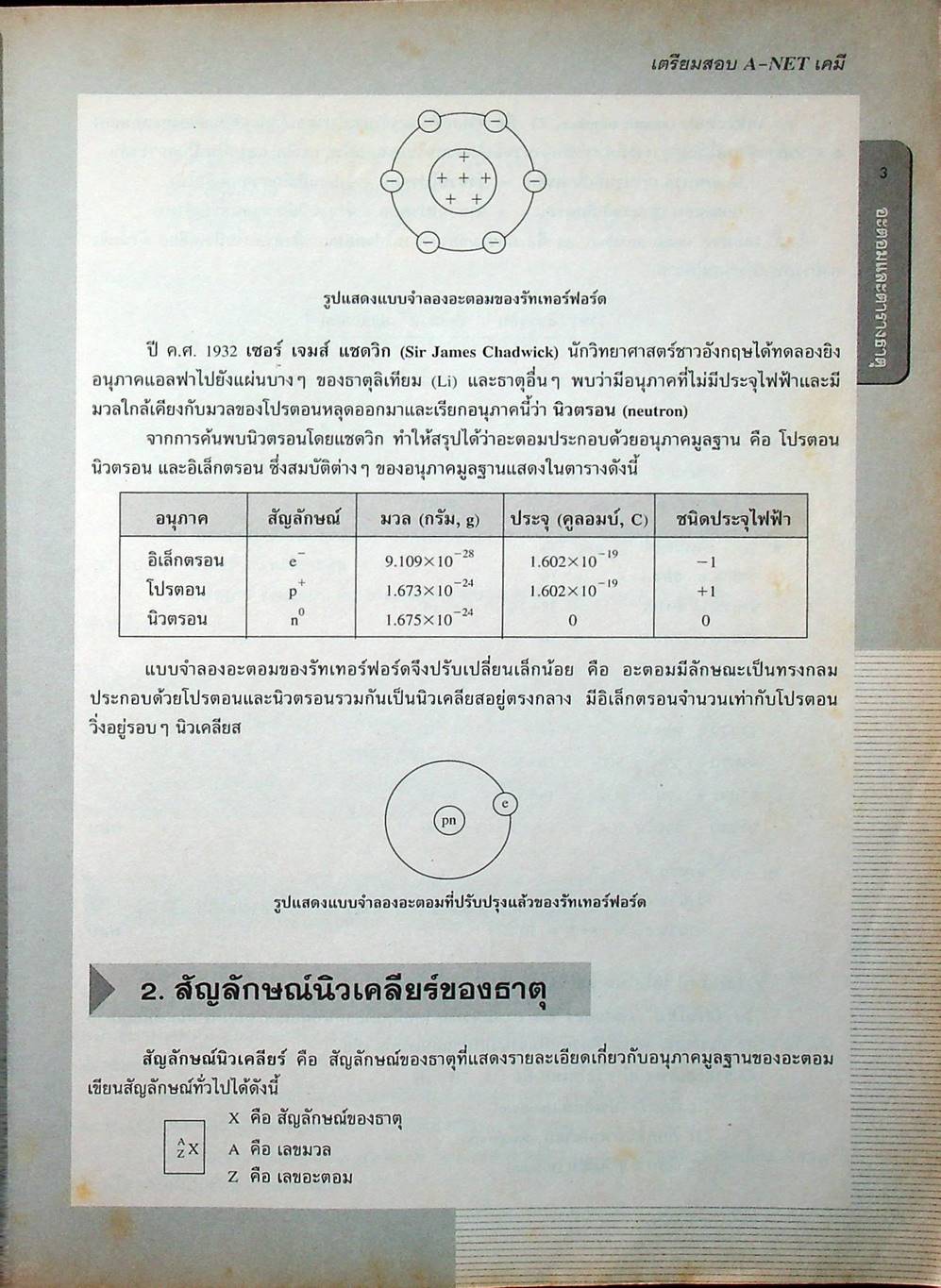 เตรียมสอบ A-NET เคมี