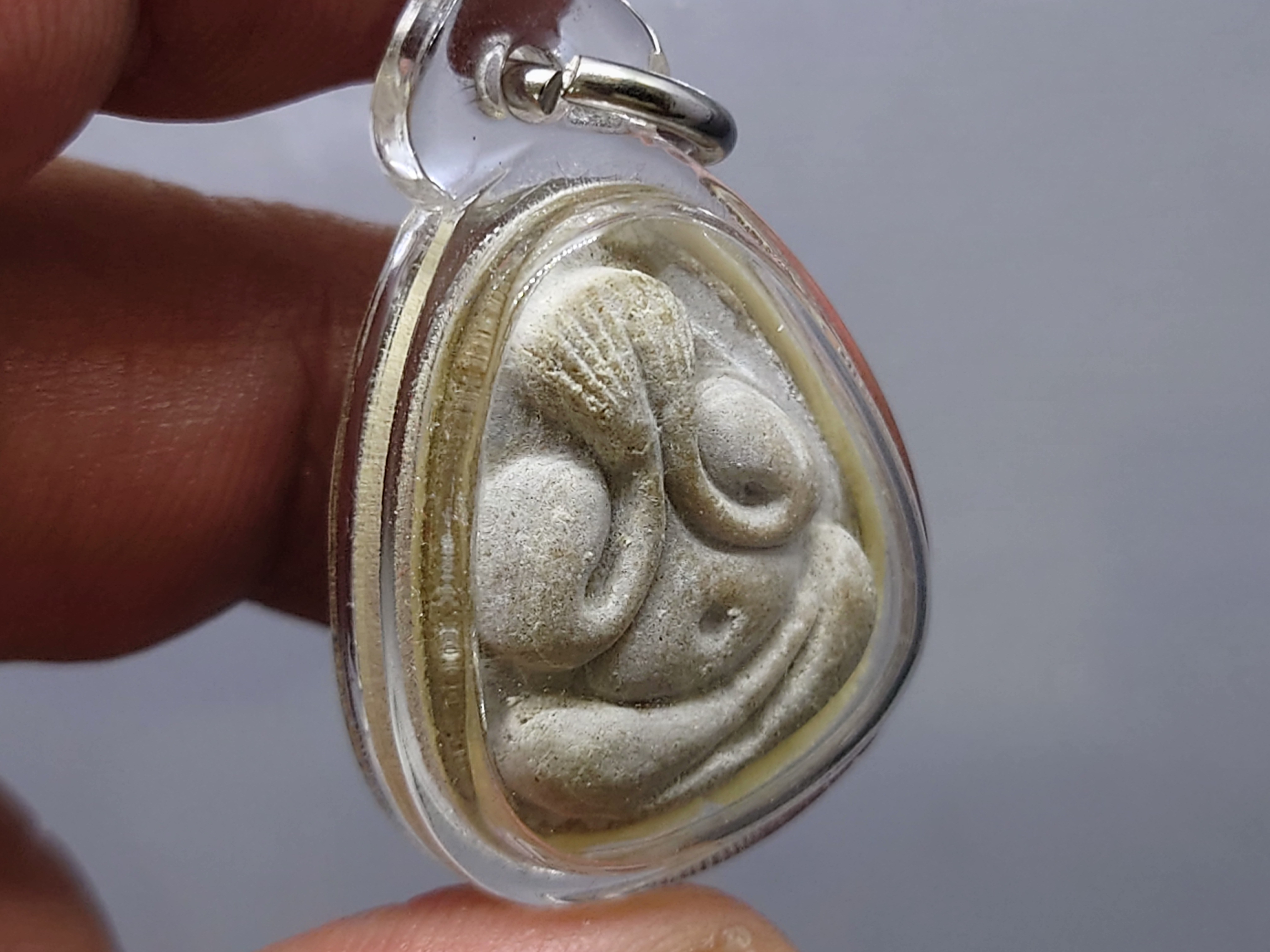 พระปิดตาหลวงปู่โต๊ะ รุ่นเกศมงคล เนื้อผงเกสร มวลสารหลวงปู่โต๊ะปลุกเสกรุ่นสุดท้าย วัดประดู่ฉิมพลี กทม.ปี2524 รับประกันแท้