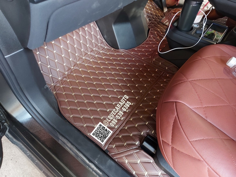 พรมปูพื้นรถยนต์ BMW IX40 สีกาแฟ