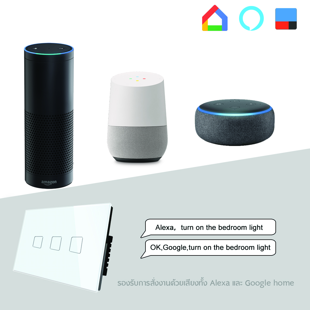 SMARTLIFE WIFI SWITCH รุ่นเดินสายนิวตรอน