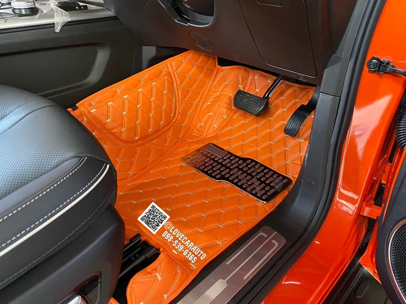 พรมปูพื้นรถยนต์ Gwm Tank300 Hev 2023 สีส้ม