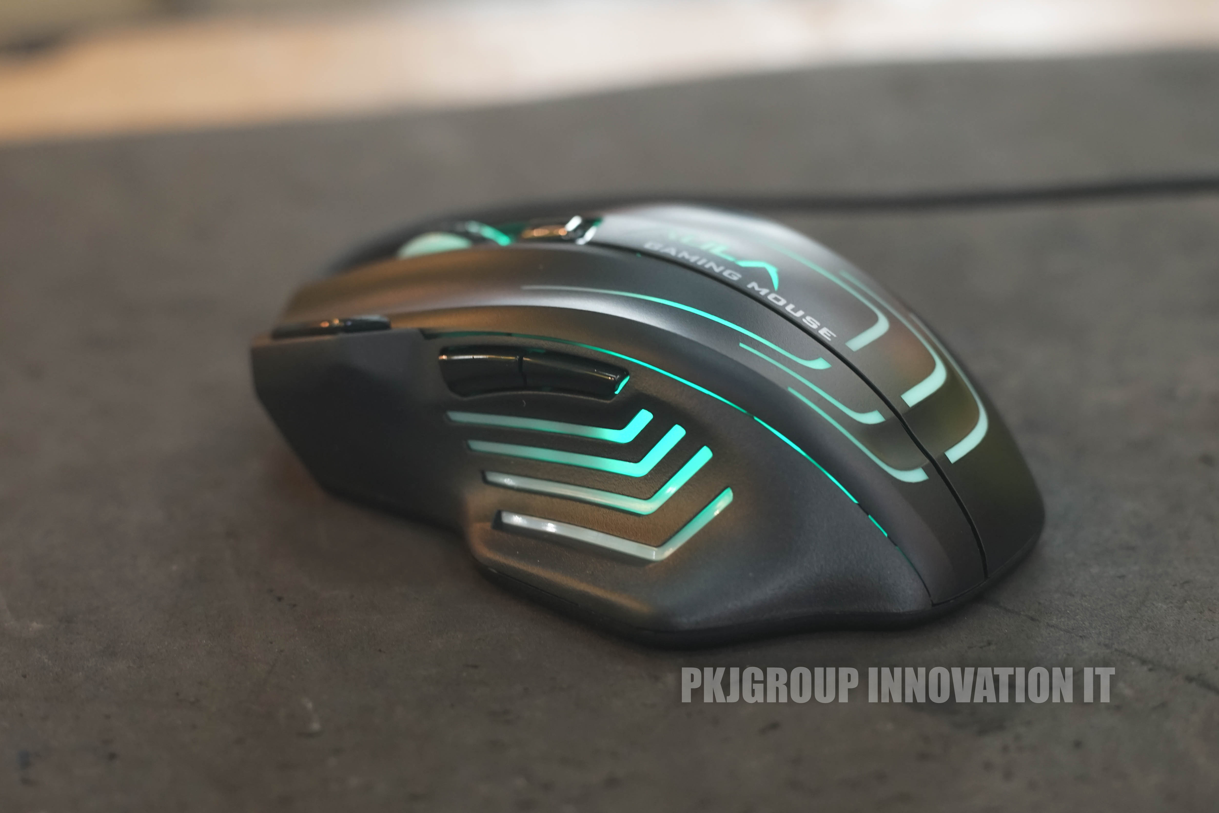 เมาส์เกมมิ่ง Aula S18 DPI 4ระดับ เมาส์เมมโมรี่ ทรงโค้งสูง จับถนัดมือ ตัวถ่วงน้ำหนัก 5 ชิ้น ปก. 2 ปี