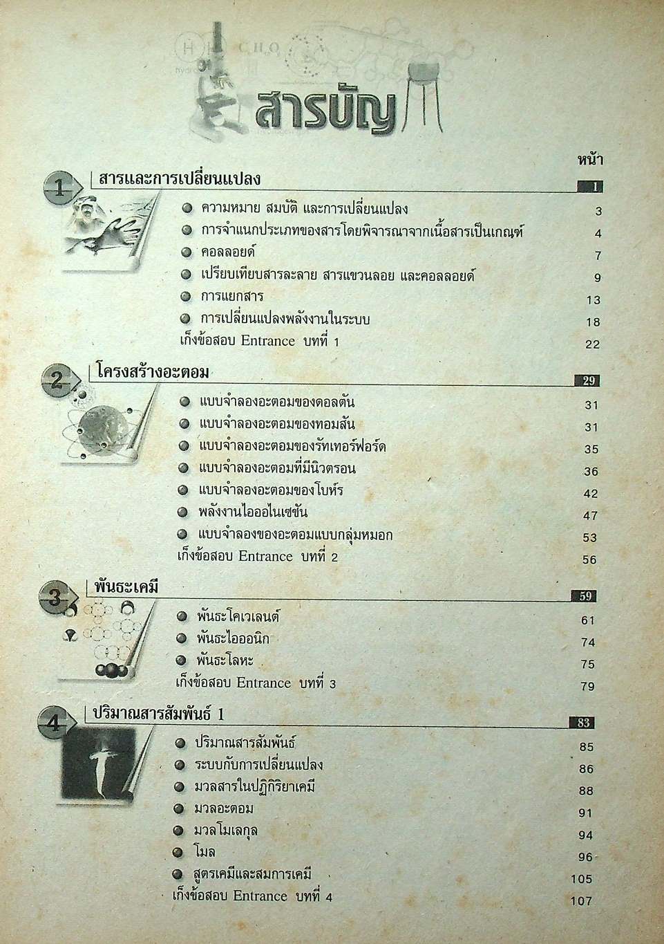 Road to University เคมี