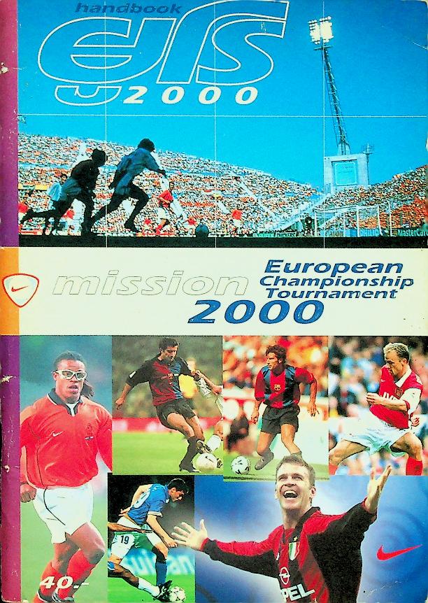 handbook ยูโร 2000 European Championship Tournament 2000