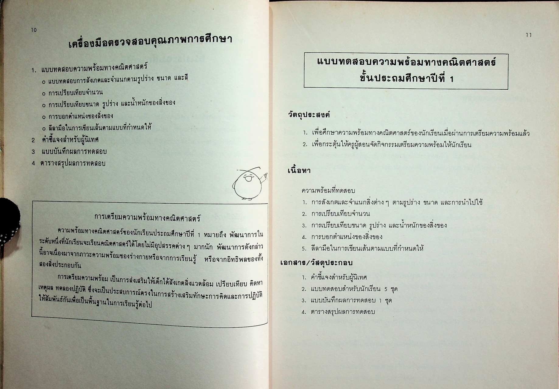 เอกสารชุดพัฒนาการนิเทศ เครื่องมือตรวจสอบคุณภาพการศึกษา และสื่อนิเทศการศึกษา กลุ่มทักษะคณิตศาสตร์
