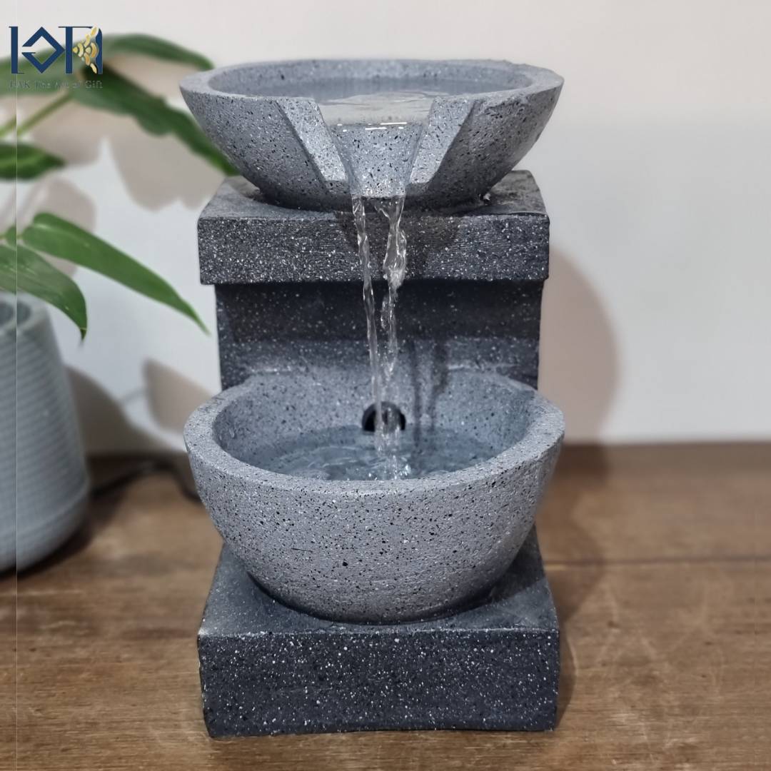 น้ำพุล้นตั้งโต๊ะรหัสสินค้า2375 ของขวัญมงคลเสริมฮวงจุ้ย ตกแต่งบ้าน ตั้งวางโต๊ะร้านค้า ที่ทำงาน