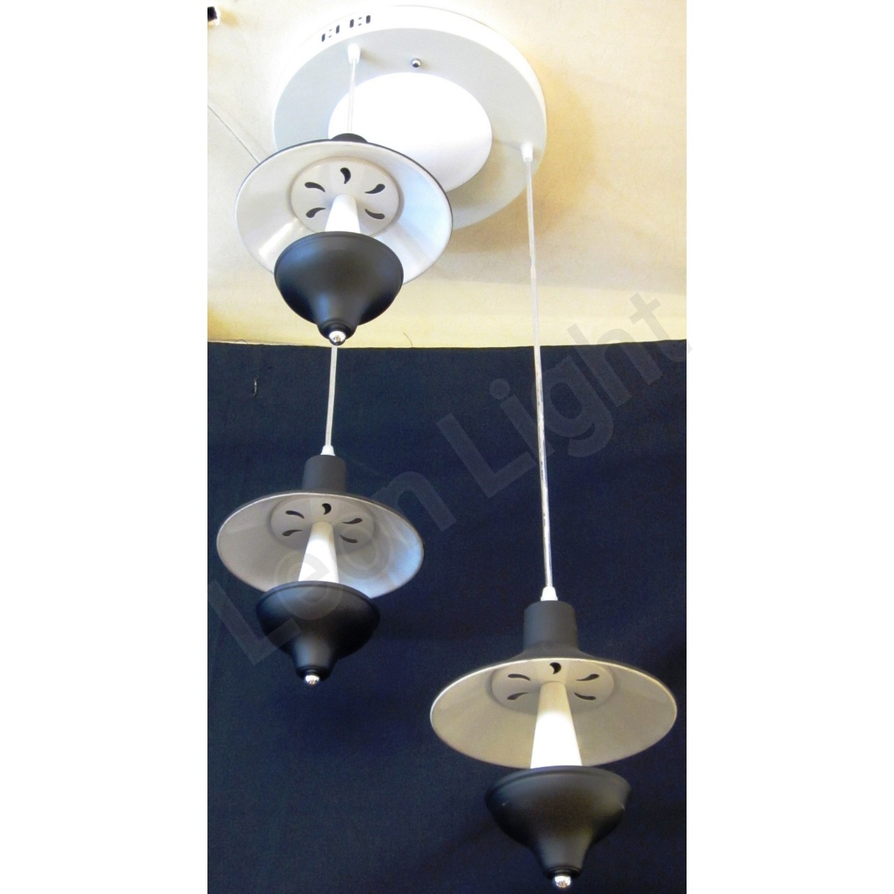 โคมไฟห้อย รุ่น G-LED103/3-BK