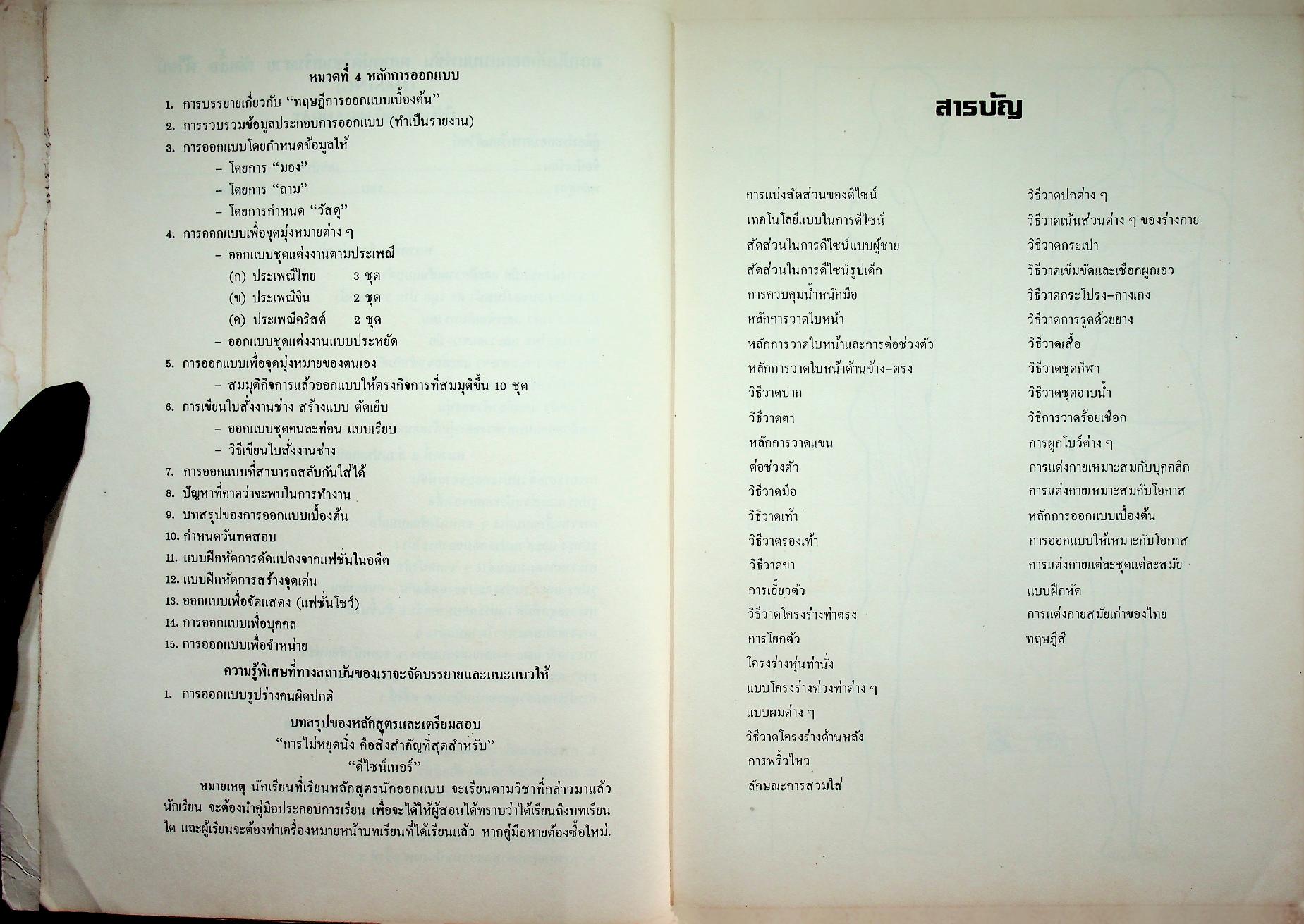 ตำราสอนดีไซน์-ชั้นสูง โรงเรียนสอนตัดเสื้อ นิรันดร์รัตน์