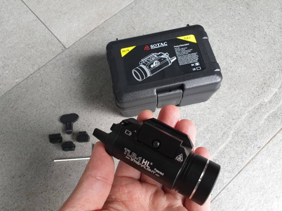 🇹🇭 904 ไทยแลนด์ แทคติคอล ไฟฉายติดปืน SOTAC รุ่น TLR-1-HL