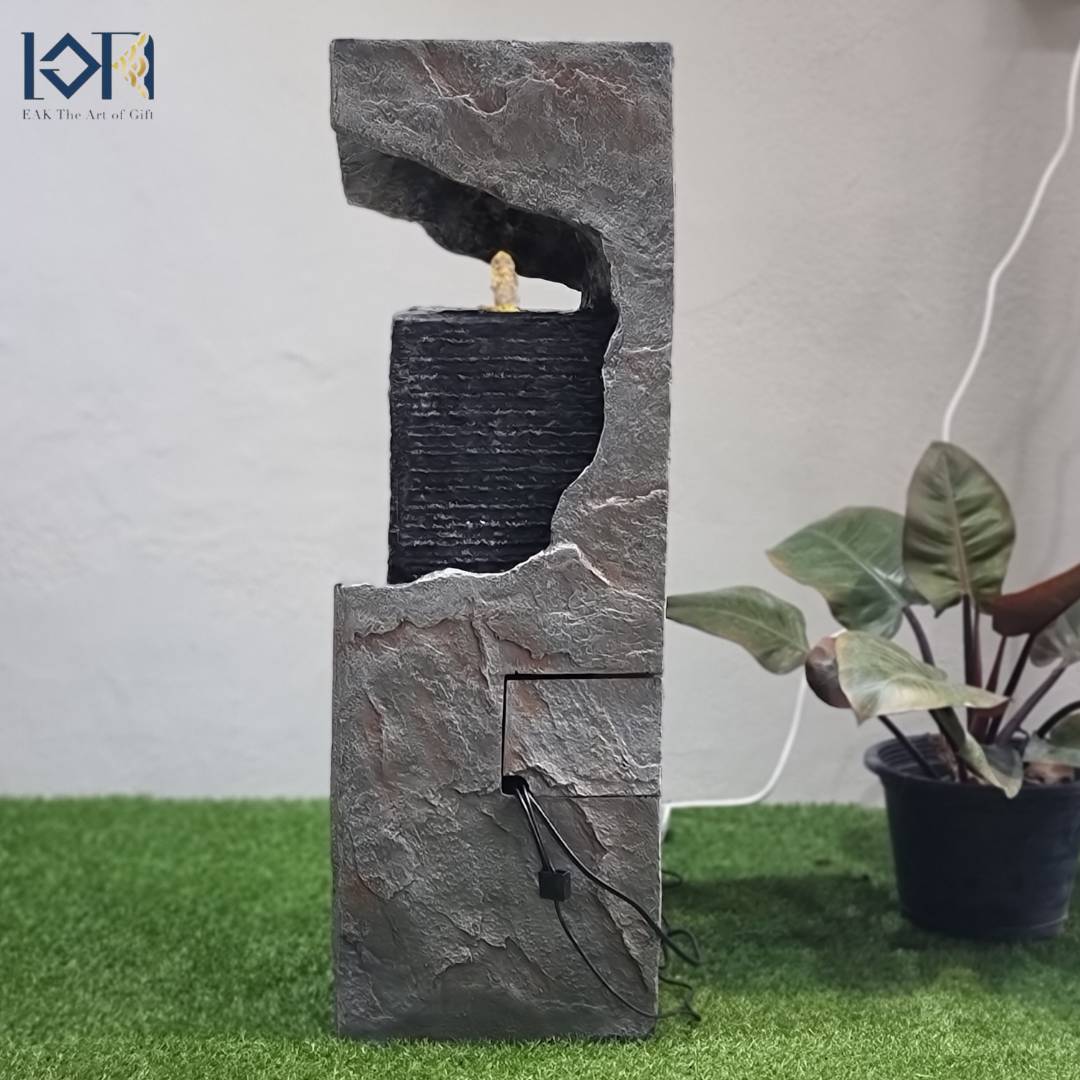 น้ำพุหน้าบ้าน รุ่นFF1019 อ่างน้ำพุล้นเสริมฮวงจุ้ยแต่งสวน น้ำพุน้ำล้นเสริมฮวงจุ้ยวางหน้าบ้าน