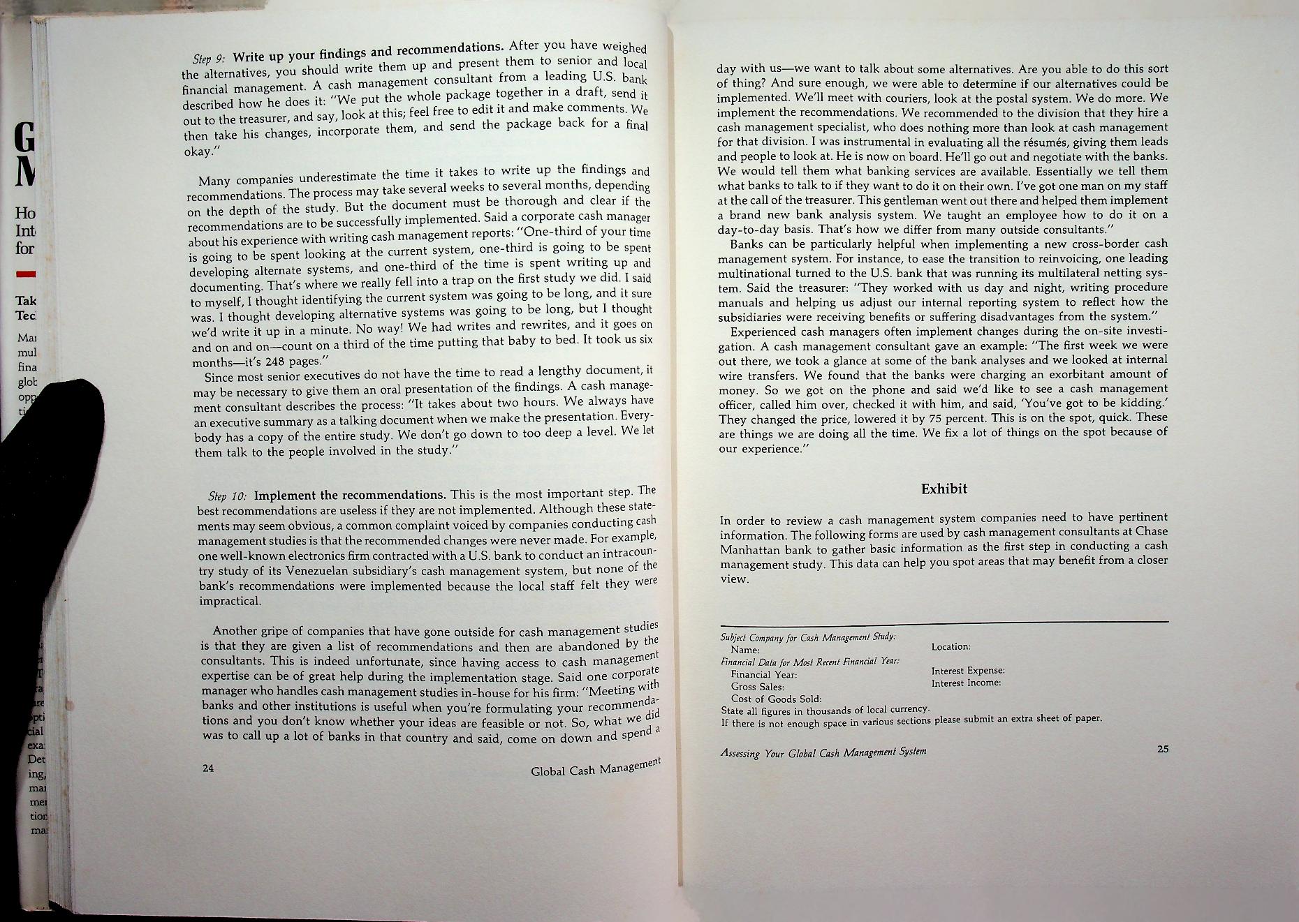 Global Cash Management