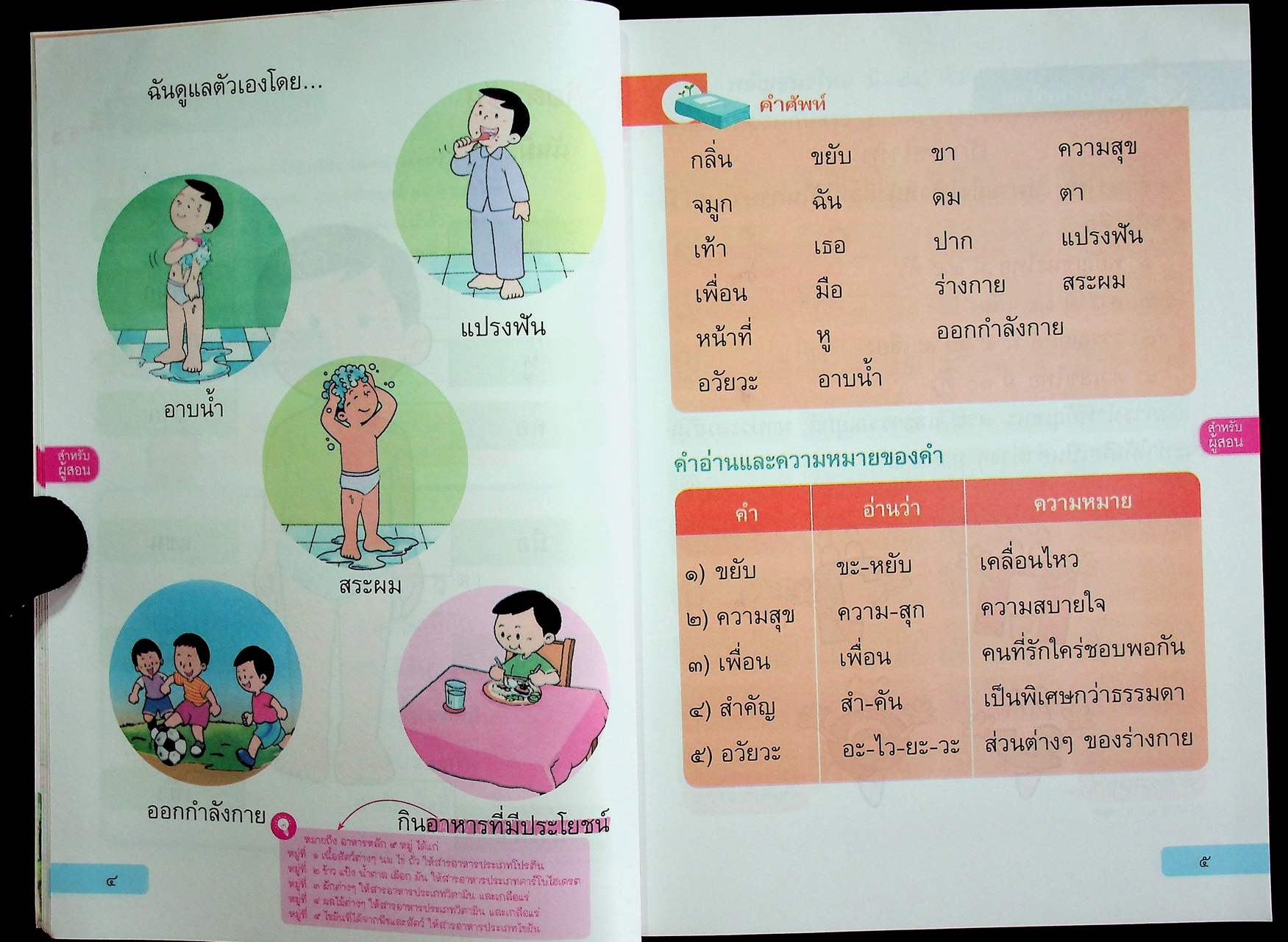 คู่มือครู หนังสือเรียน ภาษาไทย หลักภาษาและการใช้ภาษา ป.๑ ตามหลักสูตรแกนกลางการศึกษาขั้นพื้นฐาน พุทธศักราช ๒๕๕๑
