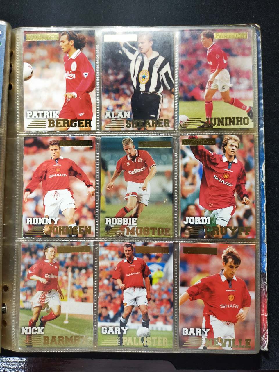 MERLIN'S PREMIER GOLD TRADING CARDS 1996-97 SEASON