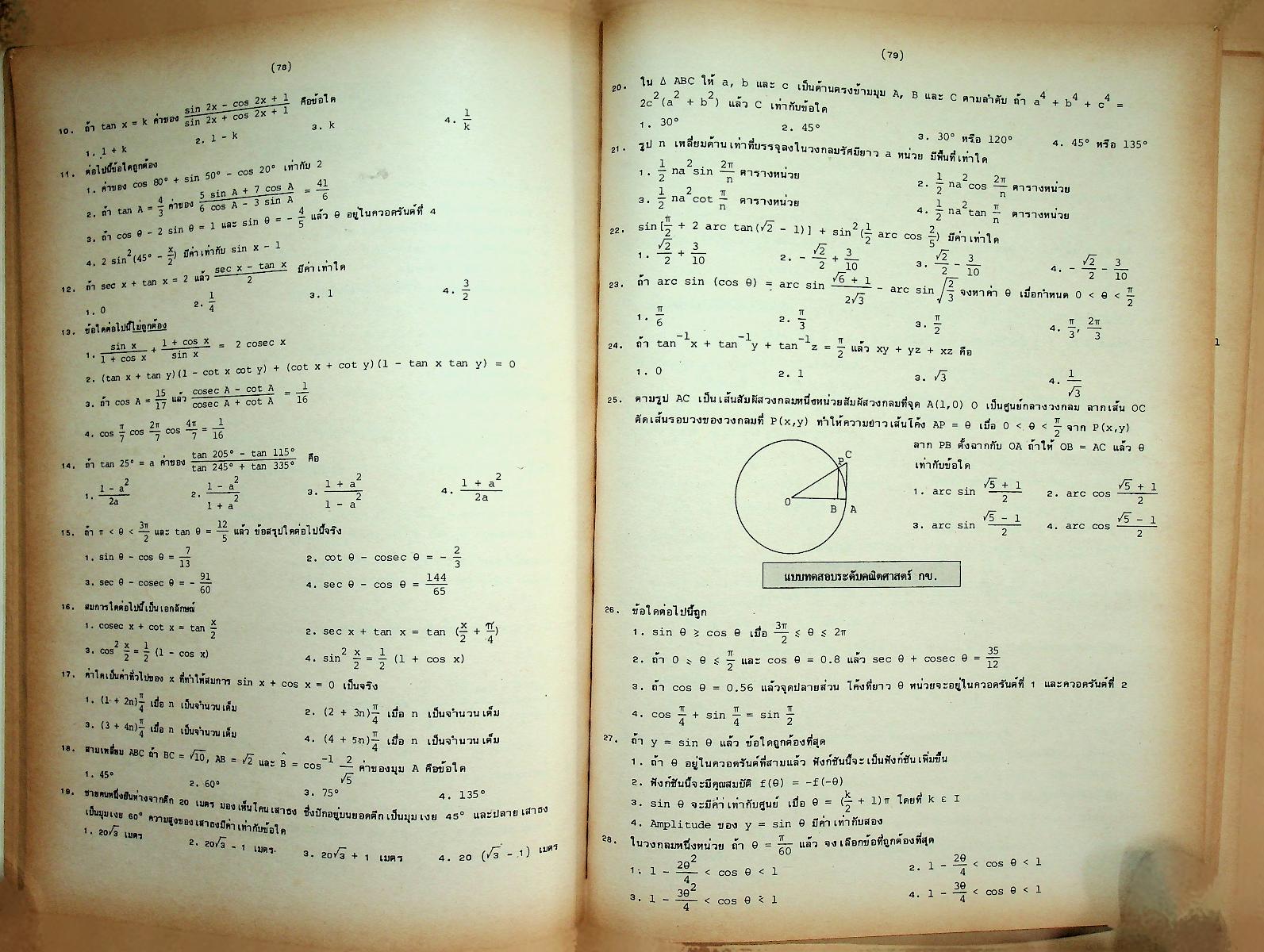 เทคนิคการทำโจทย์ข้อสอบเข้ามหาวิทยาลัย คณิตศาสตร์ ฉบับรวม ม.4-5-6 MODERN MATHS TEST