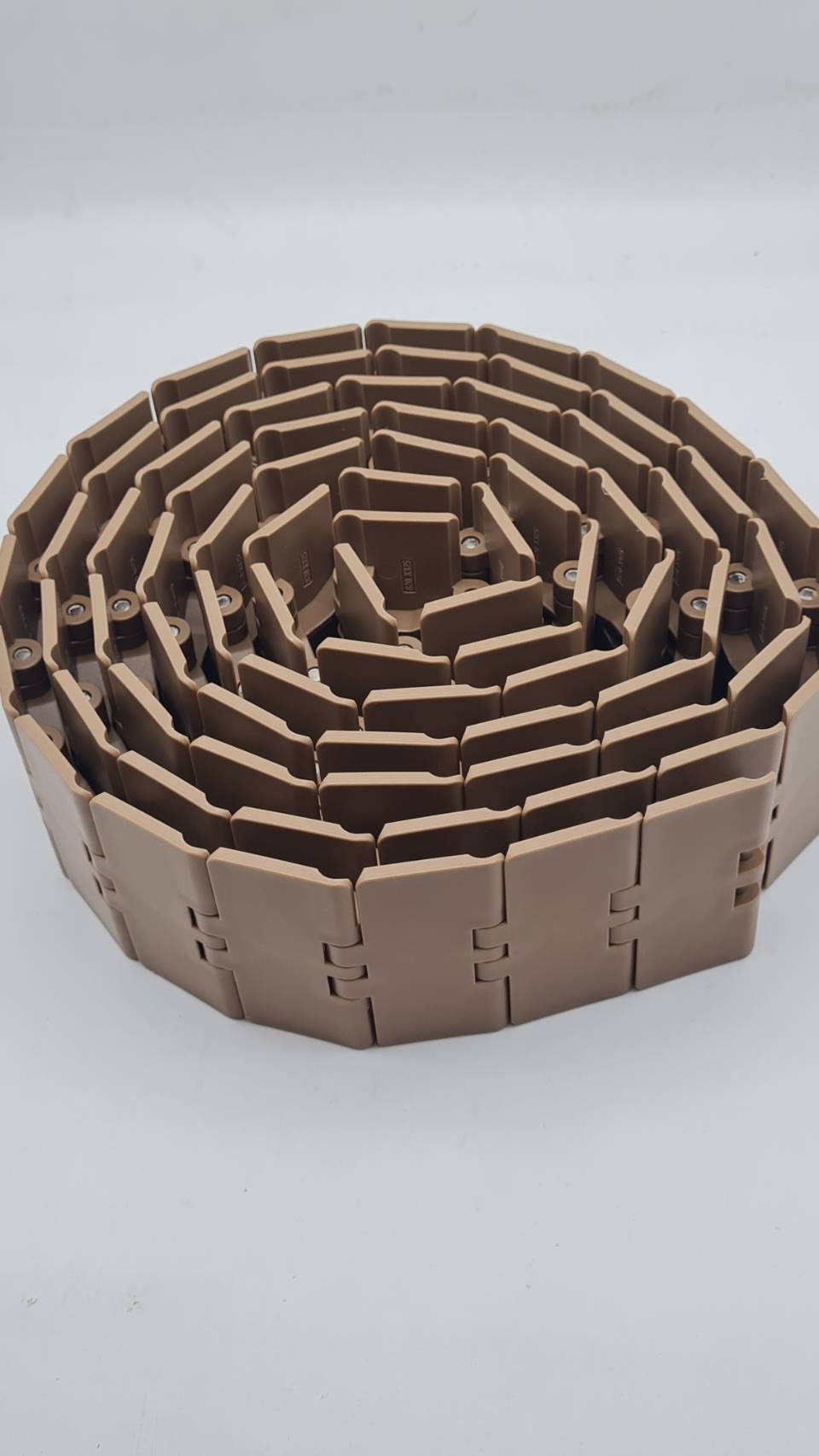 สายพานลำเลียงแบบทางตรง Top chain 820K325 สำหรับโรงงานน้ำดื่มและระบบขนถ่ายวัสดุยาว 3เมตร