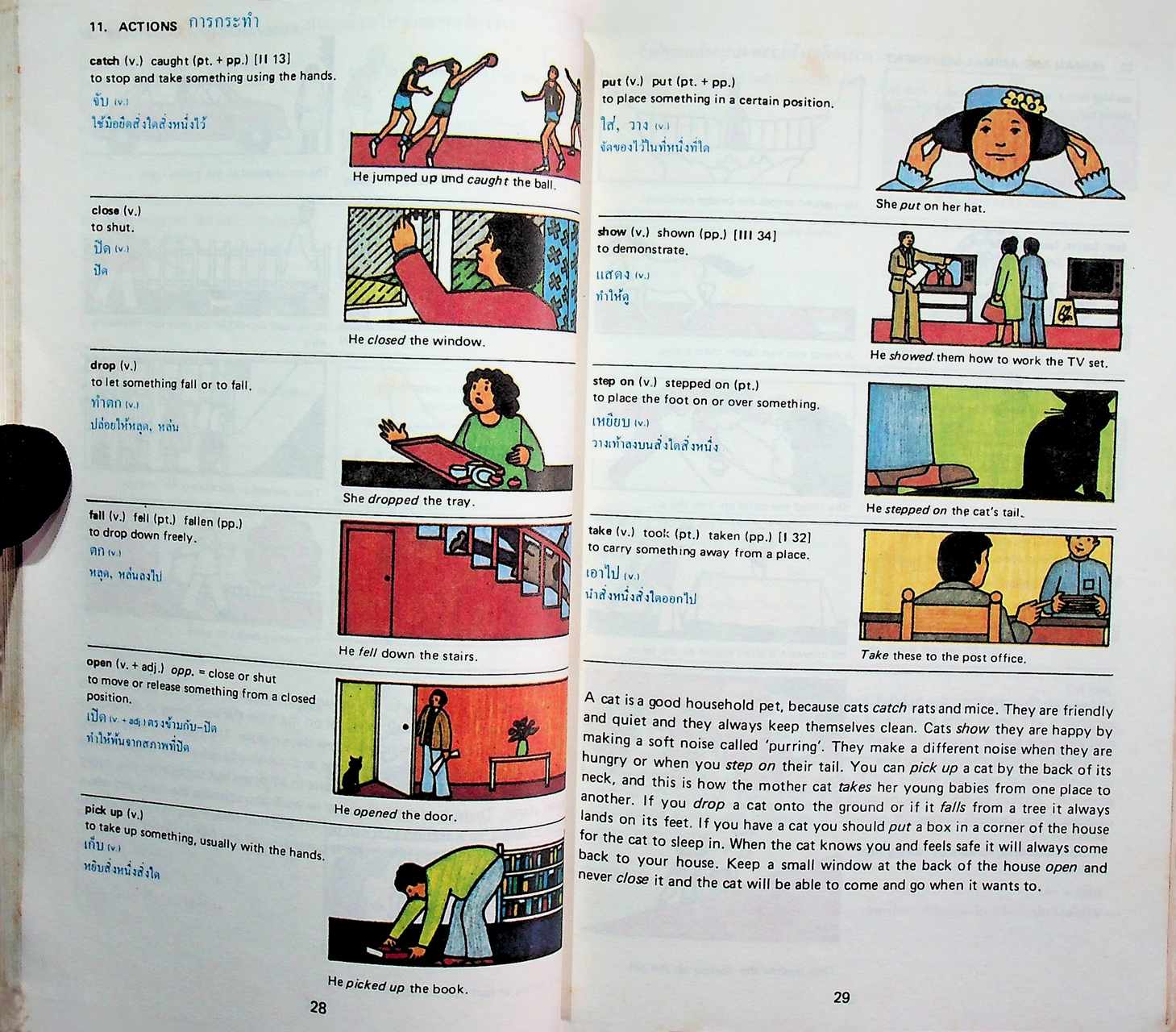 English Words In Action Book 1 ศัพท์อังกฤษในชีวิตประจำวัน ประกอบภาพของออกซฟอร์ด