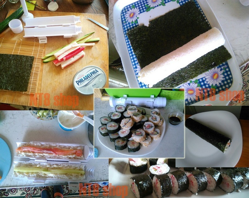 เครื่องทำซูชิ Sushi Roll Bazooka