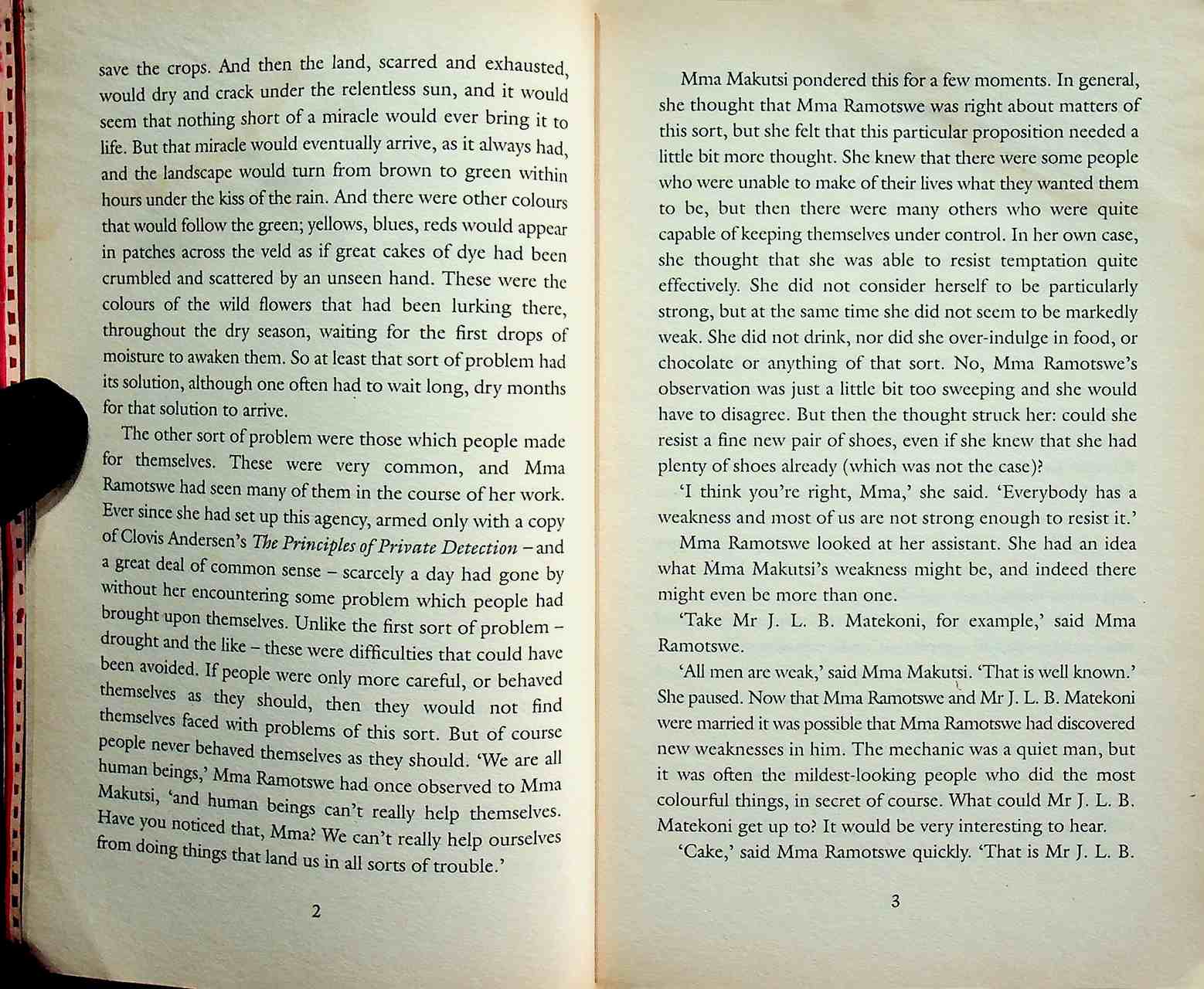 Blue Shoes and Happiness