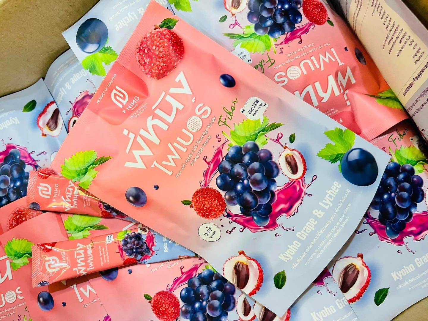 ไฟเบอร์พี่หนิง P NING FIBER ช่วยเรื่องขับถ่ายควบคุมน้ำหนัก