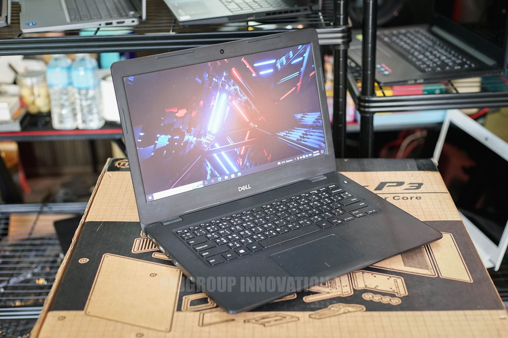 โน๊ตบุ๊คทำงานมือสอง Dell Latitude 3490 i5-8250U RAM 8GB SSD 120 GB