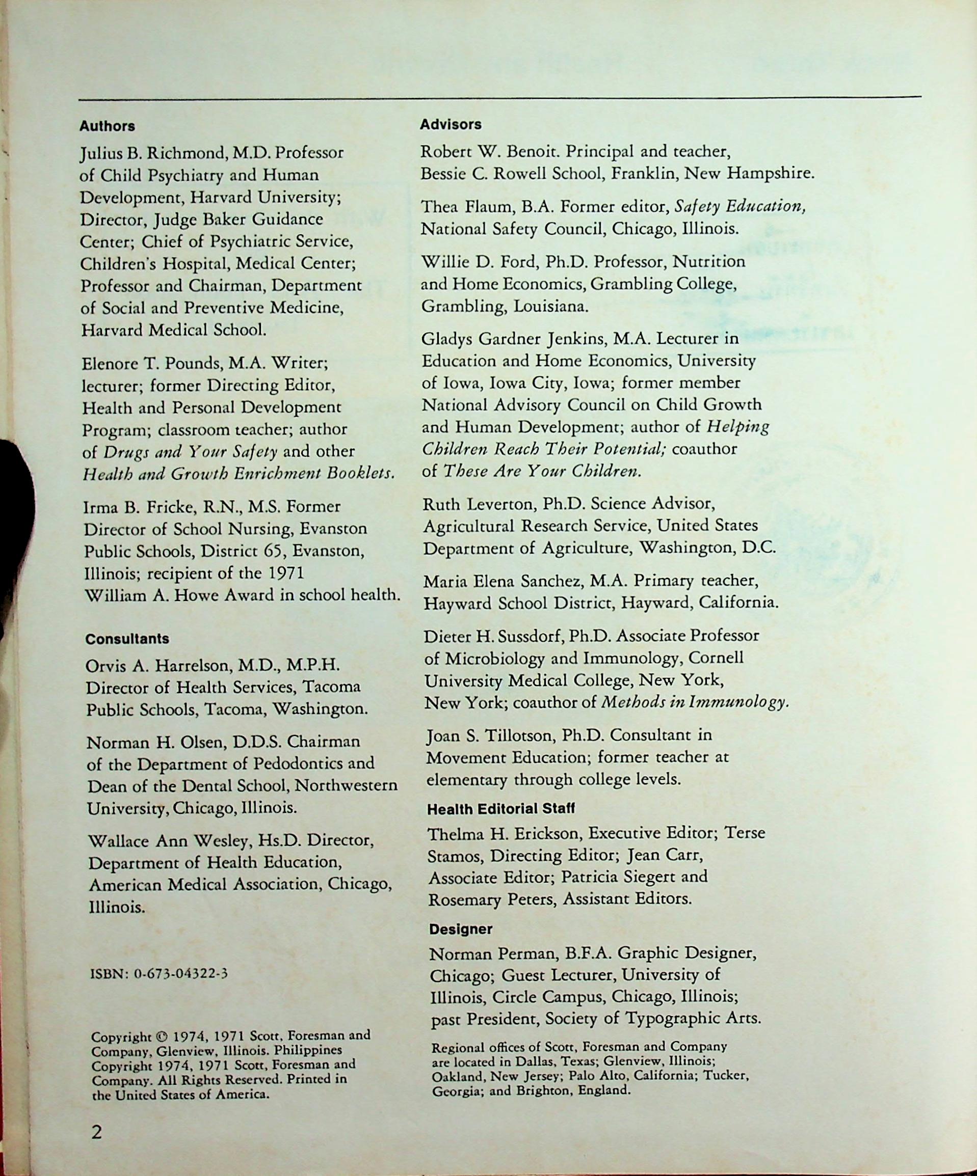 Health and Growth : 3