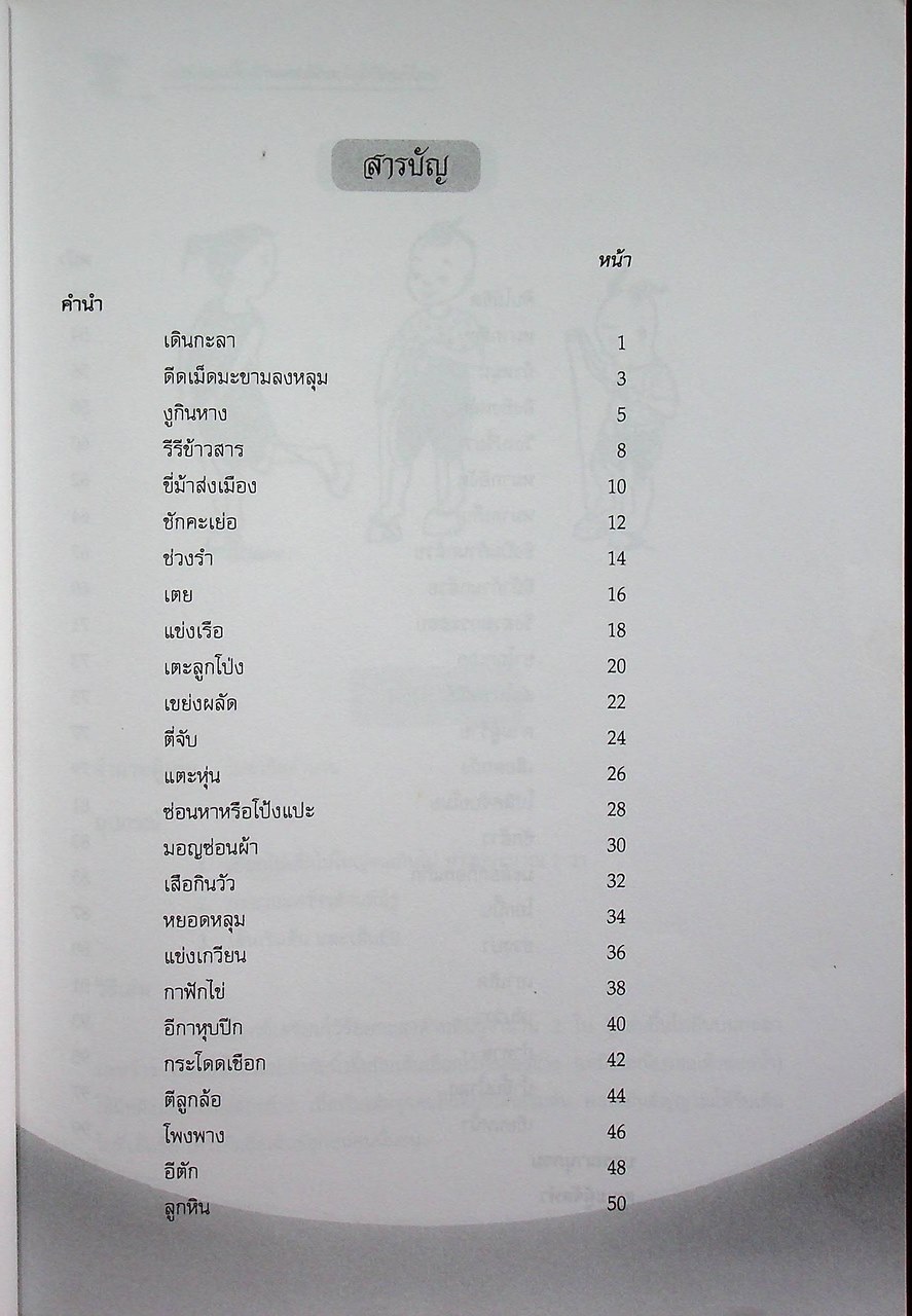 การละเล่นพื้นบ้านเอกลักษณ์ภูมิปัญญาไทย