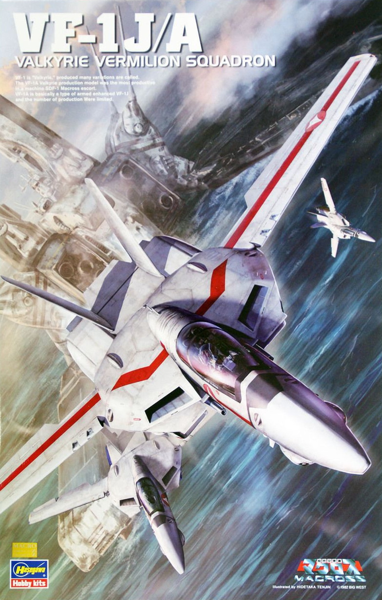 **MTS Toys**Hasegawa Macross 1/48 : VF-1J/A Valkyrie Vermilion Squadron