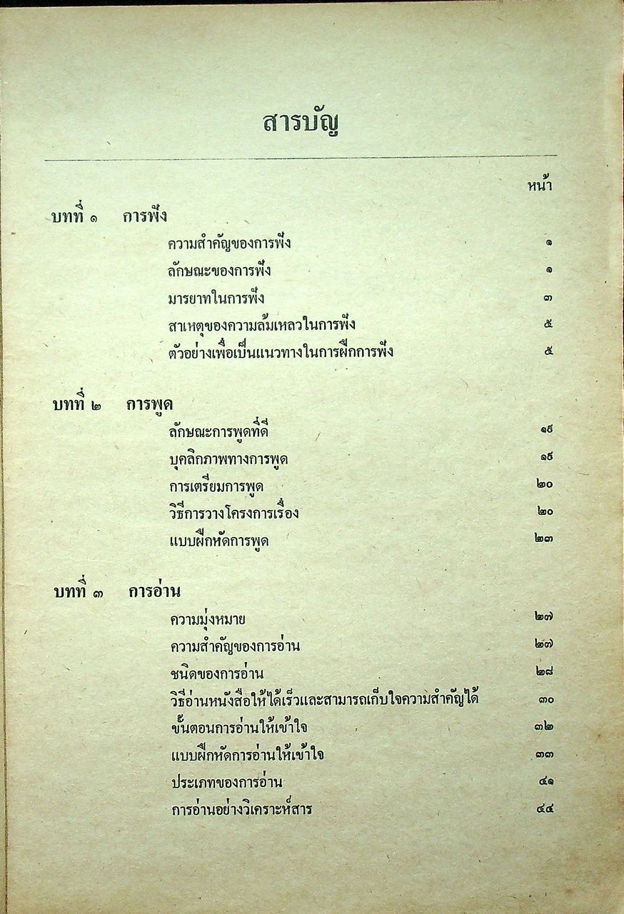 ภาษาไทย 101 : การใช้ภาษา