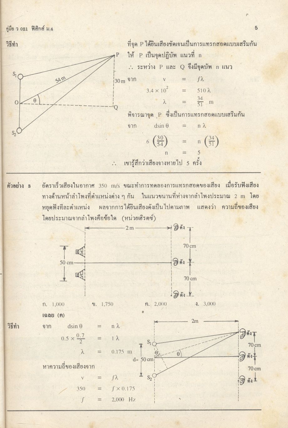 คู่มือ ว 021 ฟิสิกส์ ม.4 ภาคเรียนที่ 2