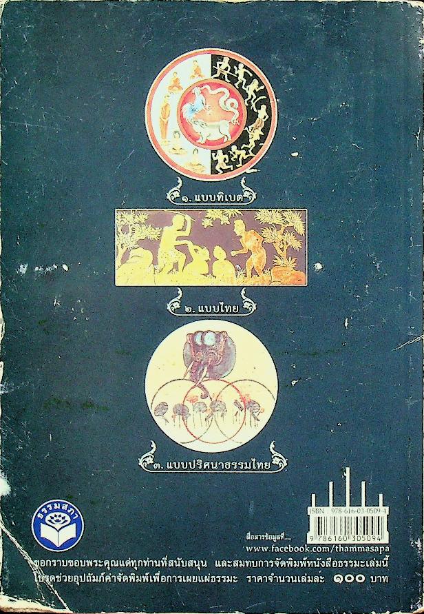 คู่มือศึกษาภาพปฏิจจสมุปบาท ๑แบบทิเบต ๒ แบบไทย ๓.แบบปริศนาธรรมไทย