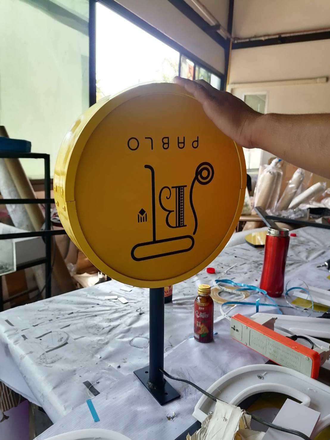 งานตู้ไฟแอลอีดี งานPABLO