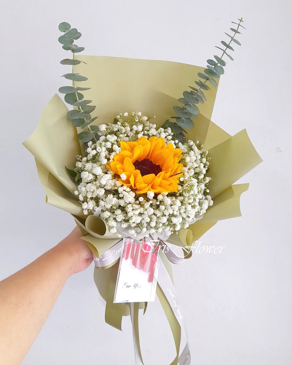ช่อดอกทานตะวัน
