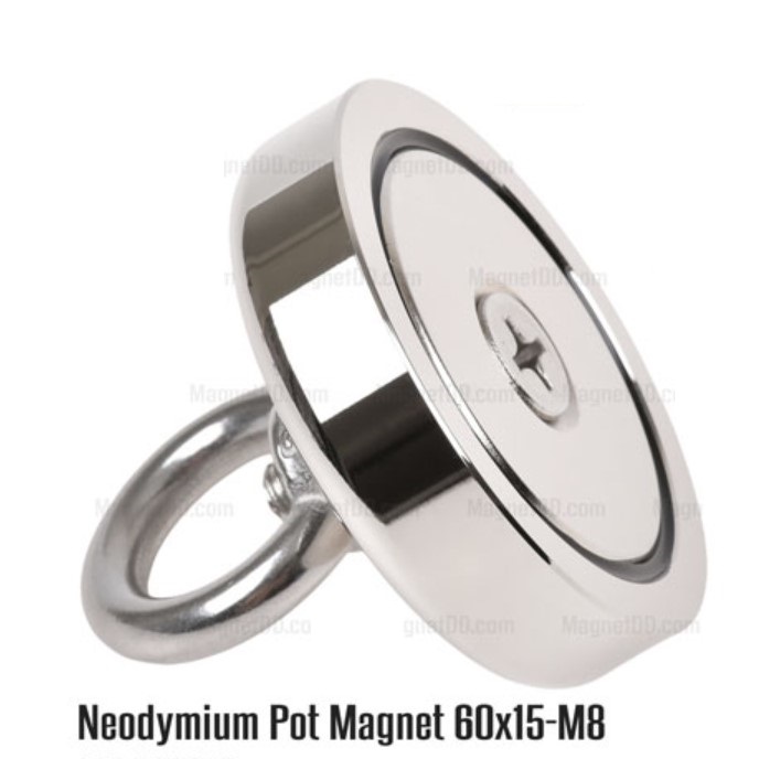 พอตแม็กเน็ต Magnet M8 พร้อมห่วงสแตนเลส มือสองเหมือนใหม่