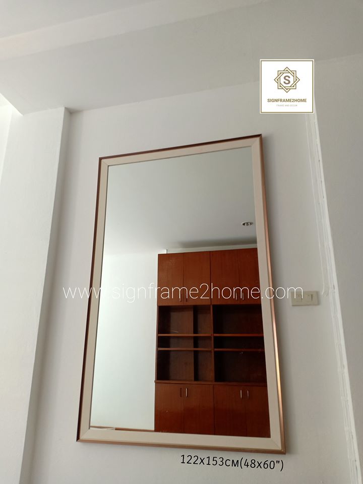 กรอบกระจกเงา ขนาดกระจก 122x153cm (48x60")
