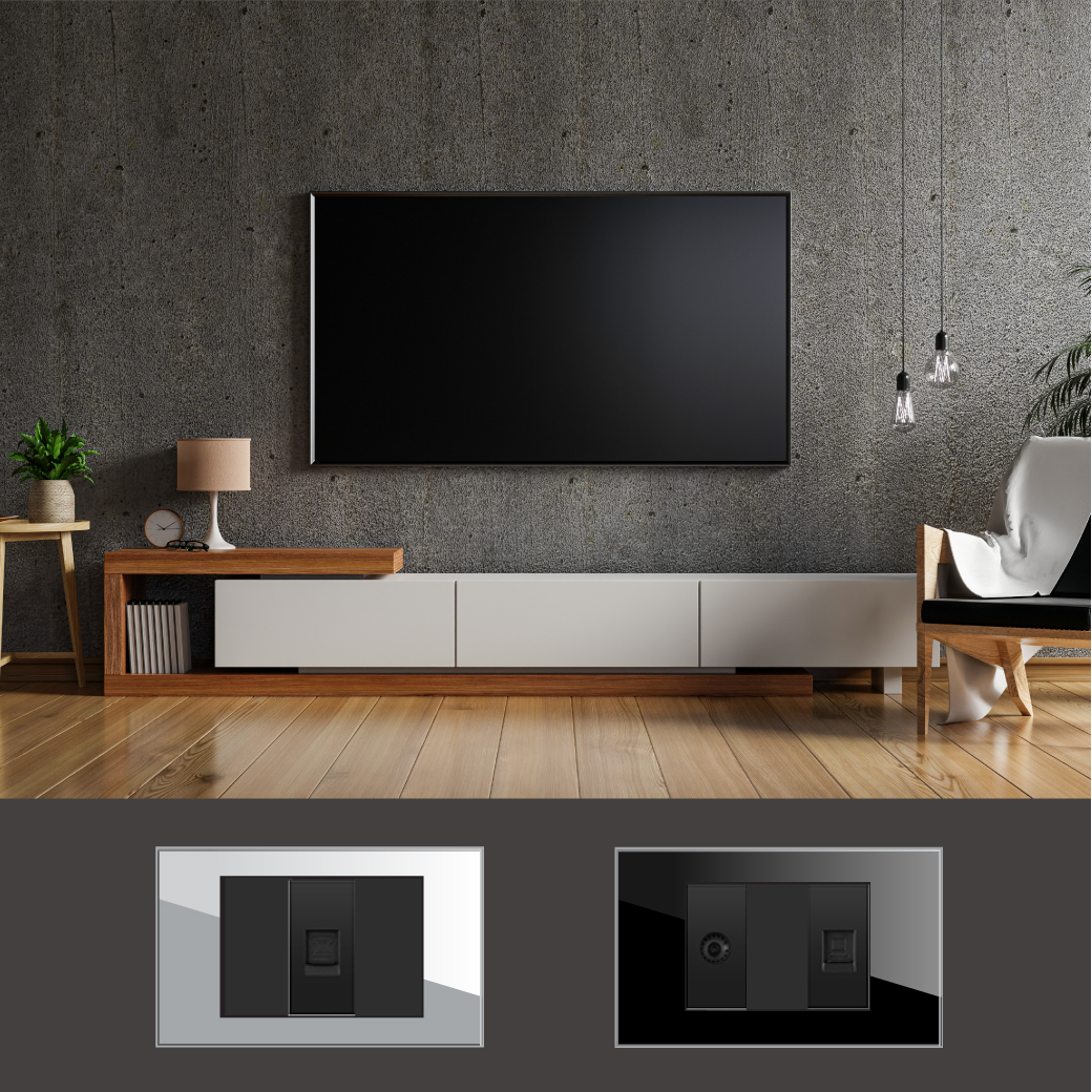 แผงเชื่อมต่อ TEL / LAN / TV
