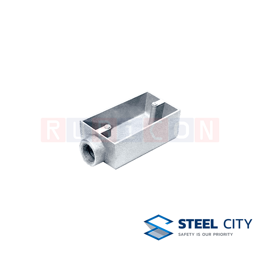 STEEL CITY F.S. Boxes ฟูลคัลเลอร์ เอฟ.เอส.บ๊อกซ์ ซิงเกิ้ล แก๊งค์ (FULL COLOR F.S. BOXES SINGLE GANG)