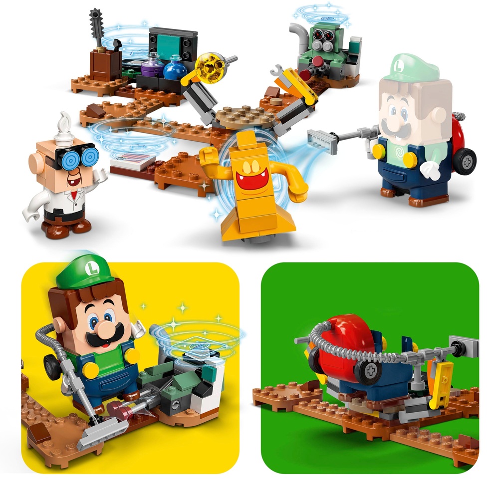 **MTS Toys**เลโก้ Lego 71397 Super Mario : Luigi’s Mansion Lab and Poltergust Expansion Set