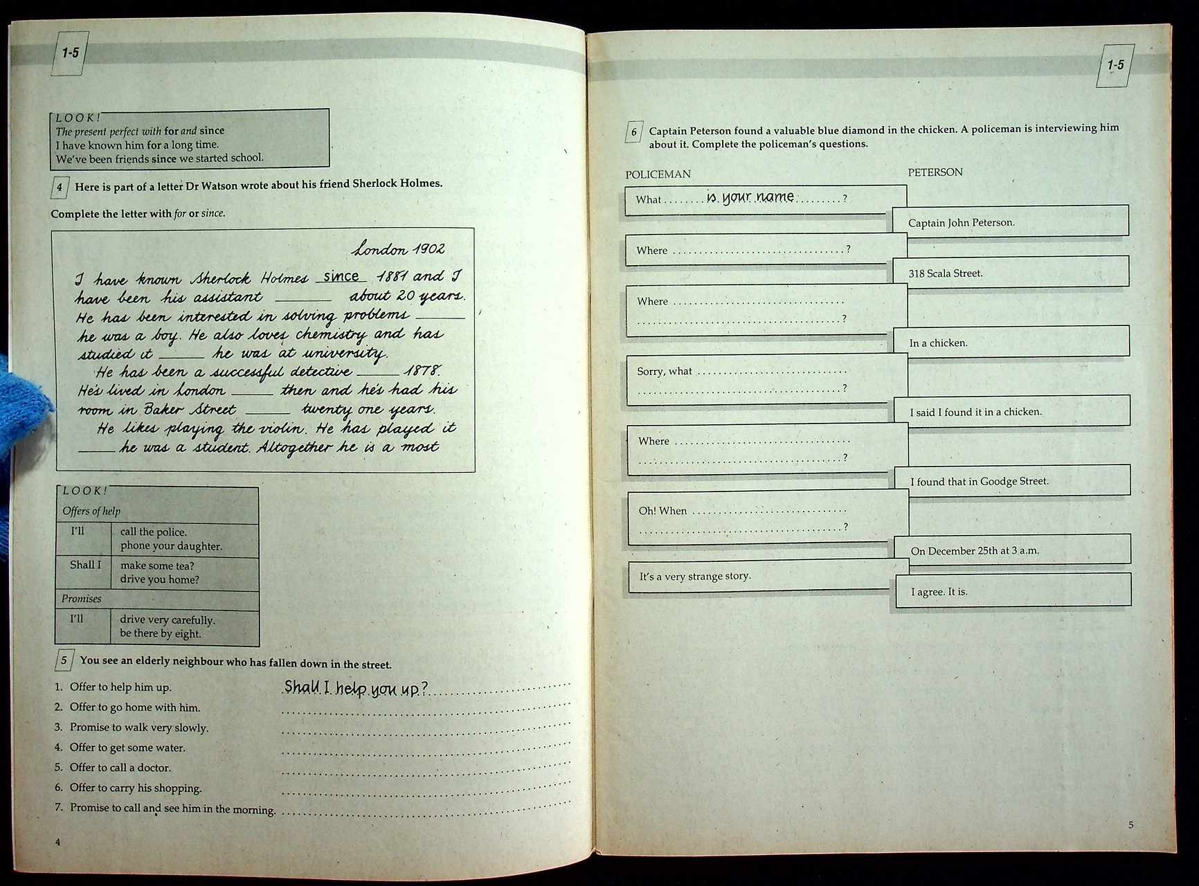 Grammar Practice Discoveries 3