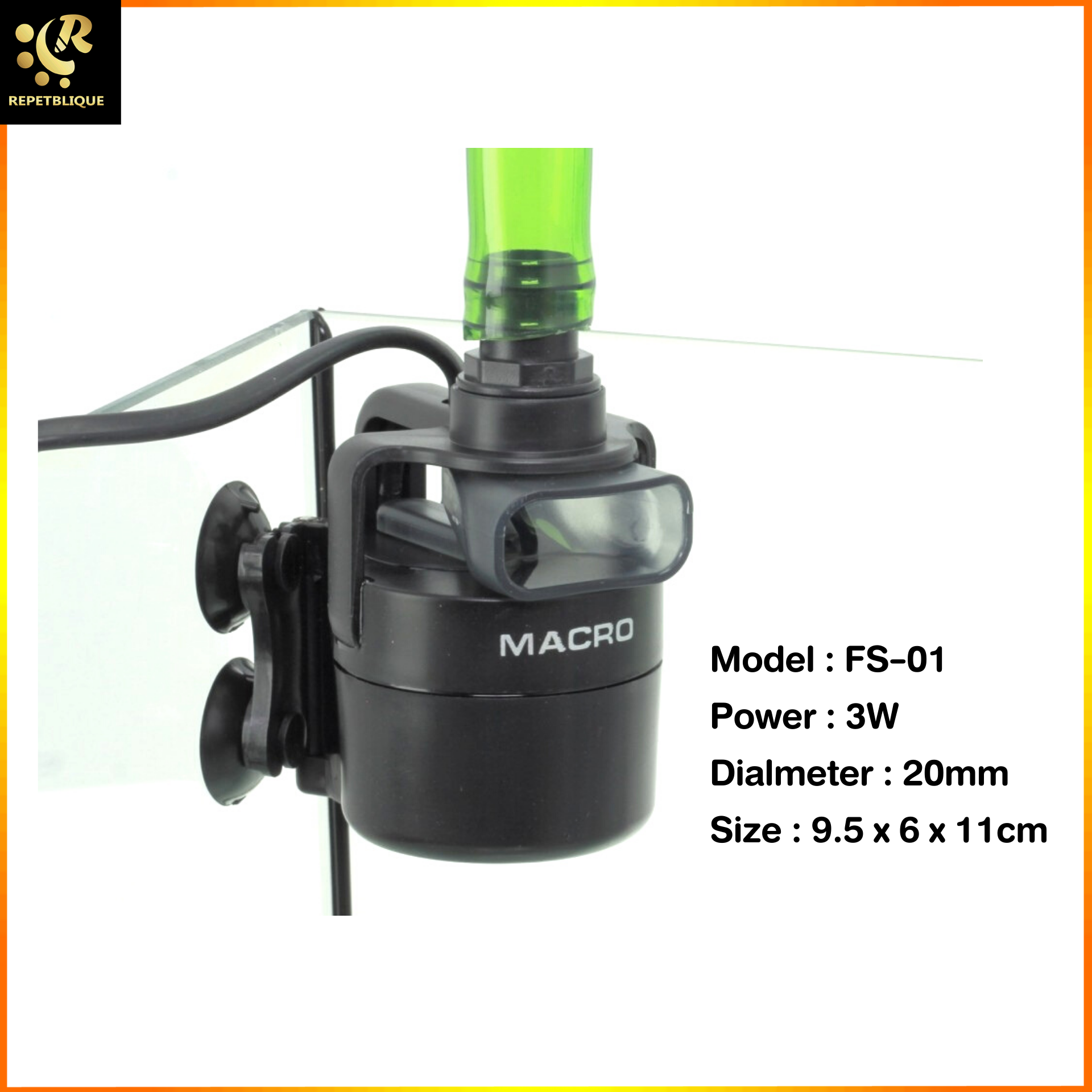 Macro Aqua FS-01 Flow Swing ปัีมทำคลื่น ตัวทำคลื่น Wave Pump