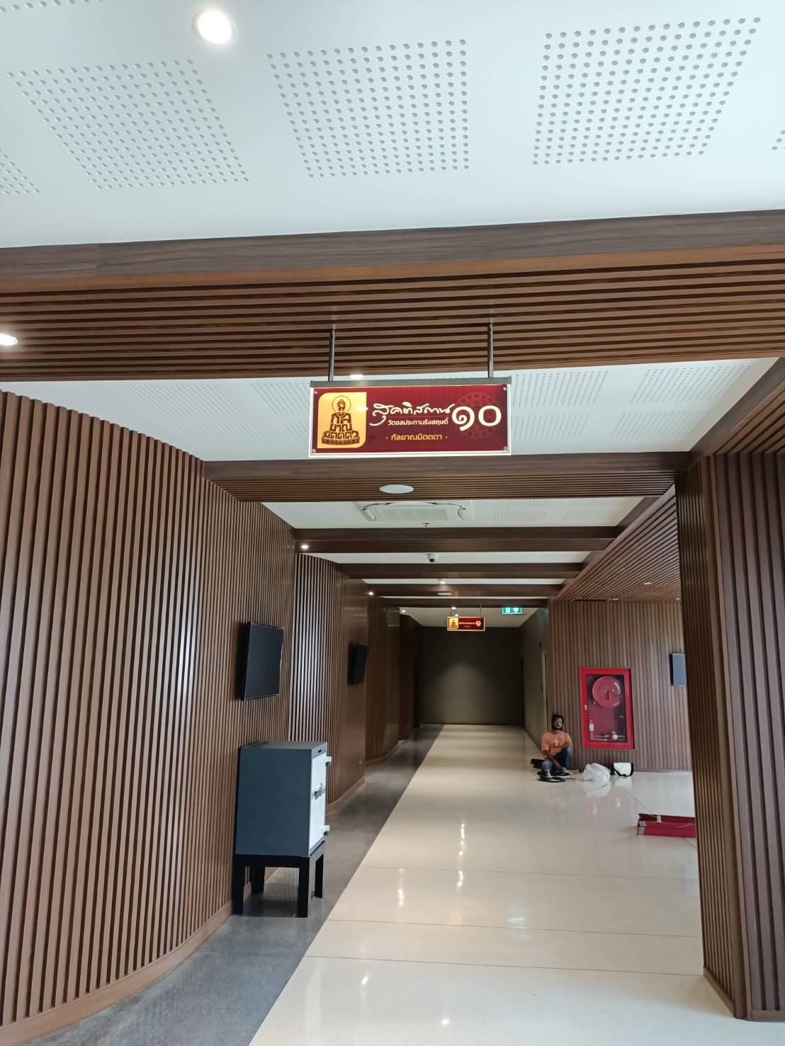 งานป้ายบอกทาง ป้ายทางหนีไฟ งานวัด