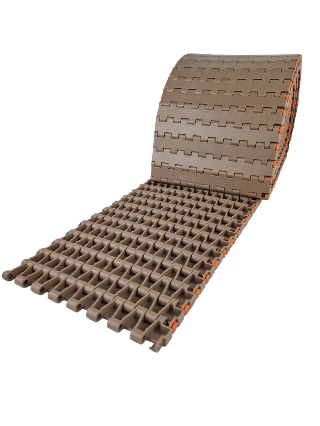 Flat modular belt สายพานลำเลียบแบบโมดูลาร์ผิวเรียบ ขนาด ต่างๆตามการใช้งาน Har 5935