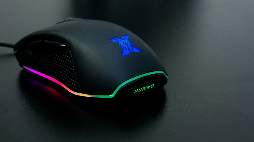 เม้าส์เกมส์ NUBWO-X รุ่น XERATH X40 OPTICAL (BLACK)