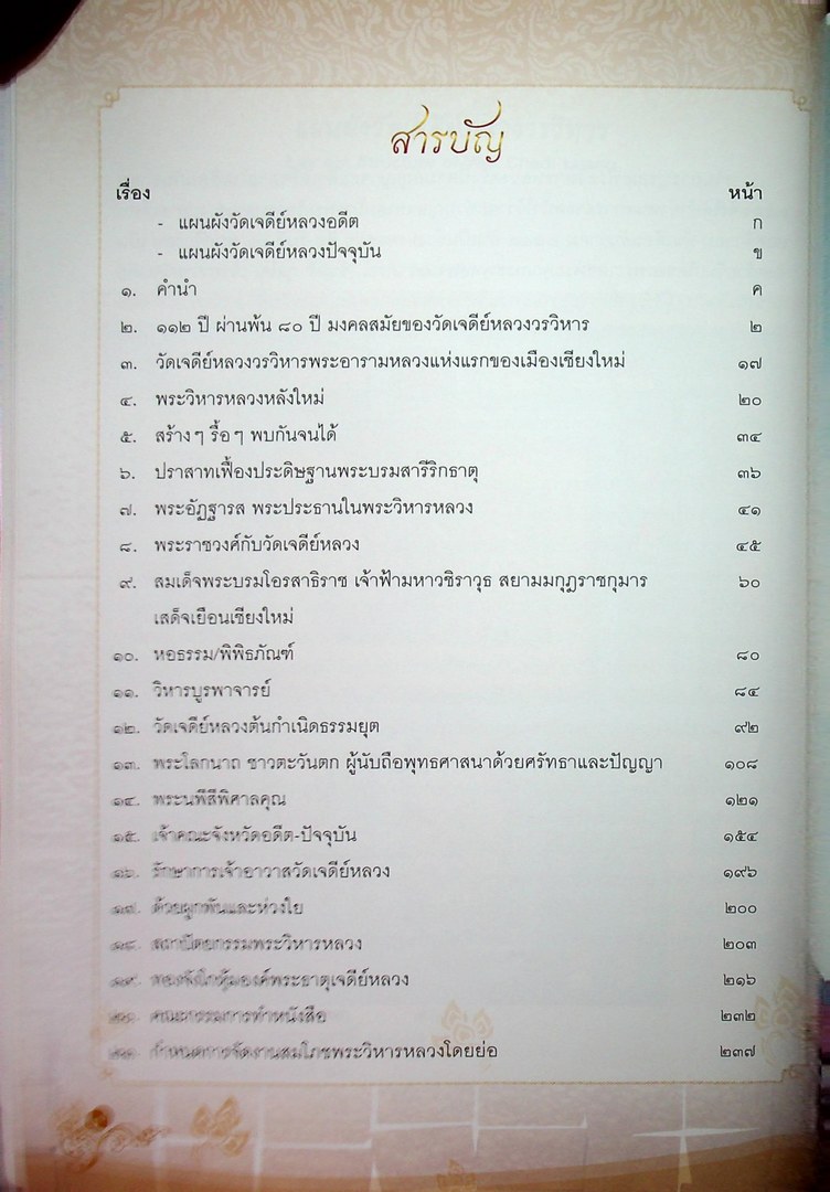 สมโภชพระวิหารหลวง วัดเจดีย์หลวงวรวิหาร ๒๘-๓๑ พฤษภาคม ๒๕๕๒