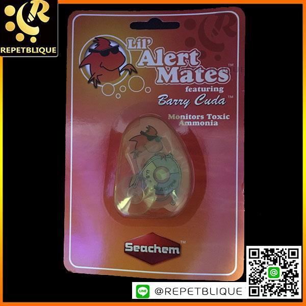 Seachem Lil'Alert Mates Monitors Toxic Ammonia แผ่นแปะวัดค่าของเสียในน้ำ วัดแอมโมเนียในน้ำ สารพิษที่ทำให้สัตว์น้ำตาย 1 แผ่นใช้ได้ 3-6 เดือน by REPETBLIQUE